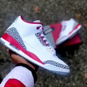 Jordan 3 Cardinal